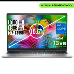 Falabella Inspiron 15 Intel Core I7-1255u Ssd 1tb Ram 16gb Led 15,6 Fhd oferta