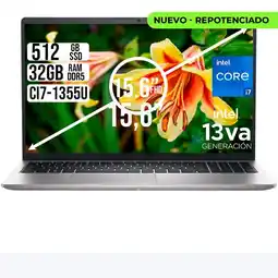 Falabella Inspiron 15 Intel Core I7-1255u Ssd 512gb Ram 32gb Led 15,6 Fhd oferta
