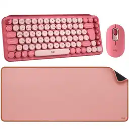 Falabella Combo Inalámbrico Pop Keys Mouse Heartbreaker Pad Mouse oferta