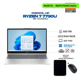 Falabella Portatil Pavilion 15-eh3003la Amd Ryzen 7 7730u/ Ram 32gb/ Ssd 1tb M.2/ 16 Fhd oferta