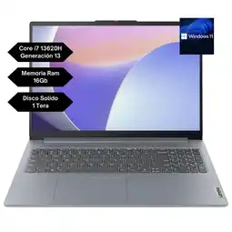 Falabella Portatil Ideapad Slim 3 Intel Core I7 13620h Ram 16gb Ssd Tb 15 Win 11 oferta