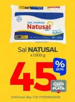 Olímpica Sal NATUSAL oferta