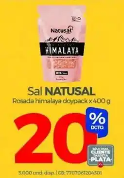 Olímpica Sal NATUSAL oferta