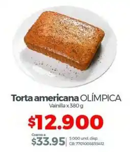Olímpica Torta americana OLÍMPICA oferta