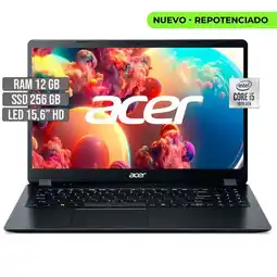 Falabella Portatil Aspire 3 Intel Core I5-1035g1 Ssd 256gb Ram 12gb Led 15,6 Hd oferta