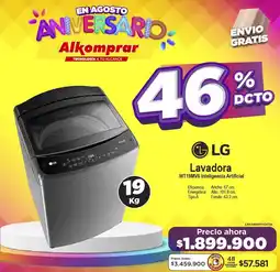 Alkomprar LG Lavadora oferta
