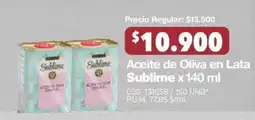 Makro Aceite de Oliva en Lata Sublime oferta