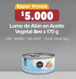 Makro Lomo de Atún en Aceite Vegetal Aro oferta
