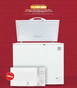 Makro Congelador Electrolux oferta