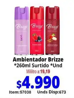 Mercamio Ambientador Brizze oferta