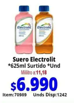 Mercamio Suero Electrolit oferta