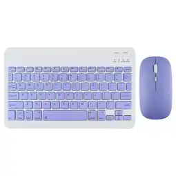Falabella Teclado Bluetooth Kit Mouse Y Teclado Nuevo Morado oferta