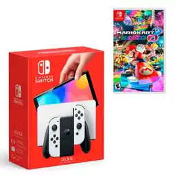 Falabella Consola Oled Blanca + Mario Kart 8 oferta