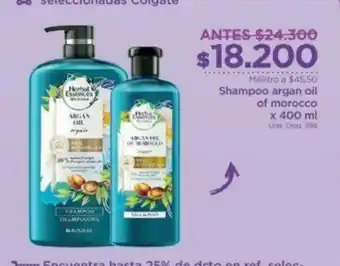 FarmaTodo Shampoo Argan Oil of Morocco x 400ml oferta