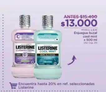 FarmaTodo Enjuague Bucal Cool Mint x 500ml oferta