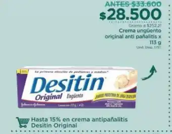 FarmaTodo Crema Unguento Original Anti Panalitis x 113g oferta