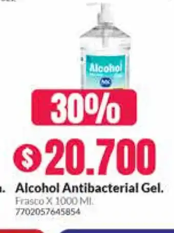 Droguería Alemana Alcohol Antibacterial Gel oferta