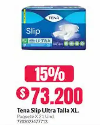 Tena Slip Ultra Talla XL