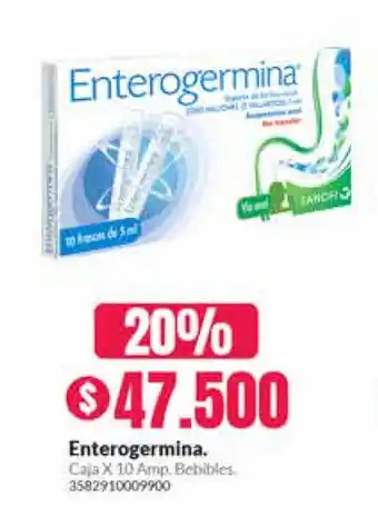 Droguería Alemana Enterogermina oferta