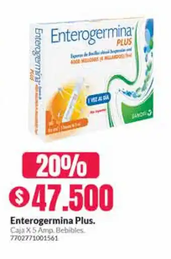 Droguería Alemana Enterogermina Plus oferta