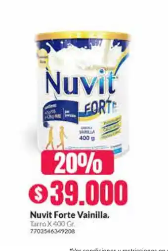 Nuvit Forte Vainilla