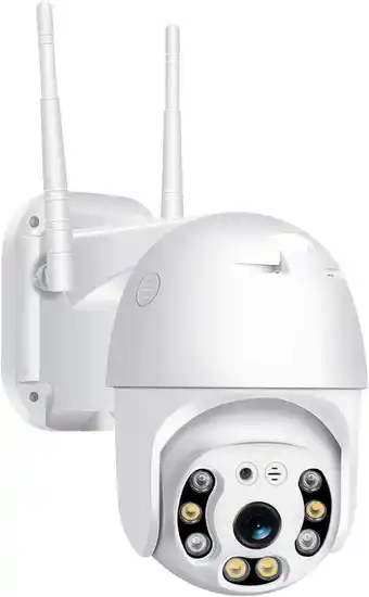 Falabella Cámara De Vigilancia Tipo Exterior PTZ Wifi 360° V Robotica + SD 64 GB oferta