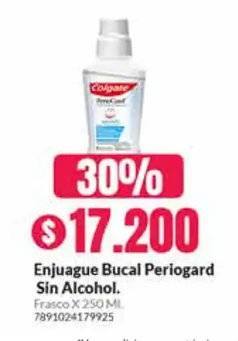 Droguería Alemana Enjuague Bucal Periogard Sin Alcohol oferta