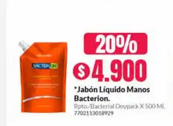 Droguería Alemana Jabon Liquido Manos Bacterion oferta