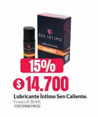 Droguería Alemana Lubricante Intimo Sen Caliente oferta