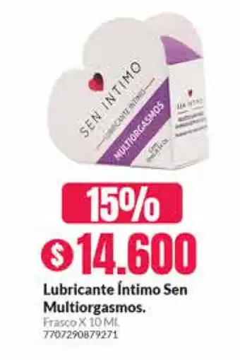 Droguería Alemana Lubricante Intimo Sen Multiorgasmos oferta