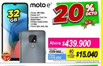 Alkomprar Celulares moto e7 oferta