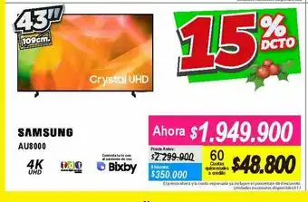 Alkomprar Televisores samsung 43" oferta