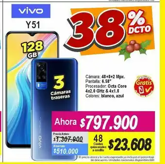 Alkomprar Celulares vivó y51 oferta