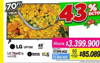 Alkomprar Televisores 70" lg oferta