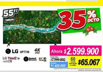 Alkomprar Televisores 55" oferta