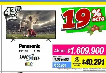 Alkomprar Televisores panasonic 43" oferta