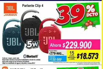 Alkomprar Parlantes clip 4 jbl oferta