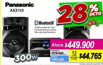 Alkomprar Parlantes panasonic oferta