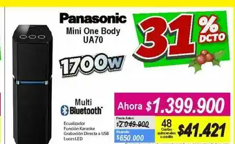 Alkomprar Parlantes panasonic oferta