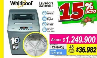 Alkomprar Lavadora whirlpool oferta