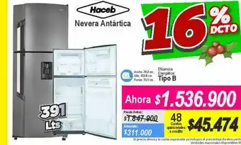 Alkomprar Nevera antartica haceb oferta