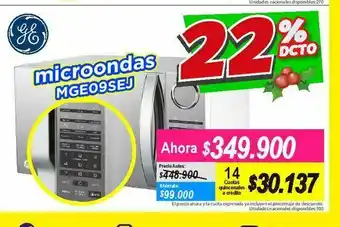 Alkomprar Microondas general electric oferta