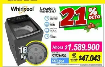 Alkomprar Lavadora whirlpool oferta
