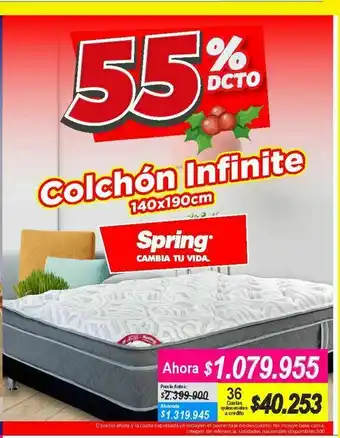 Alkomprar Colchón infinite oferta