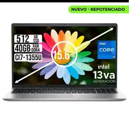 Falabella INSPIRON 15 INTEL CORE I7-1255U SSD 512GB RAM 40GB LED 15,6" FHD oferta