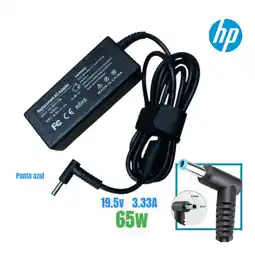 Falabella Cargador Para PC portátil Computador HP Punta Azul ( 19.5 V - 3.33a) oferta