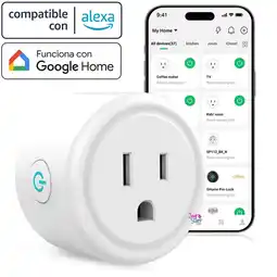 Falabella Tomacorriente Inteligente Smart Plug Alexa Google Home WiFi 24G oferta
