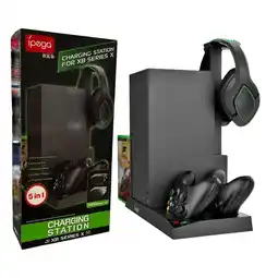 Falabella Base Estación De Carga Y Refrigerante Para Xbox Series X 5 En 1 oferta