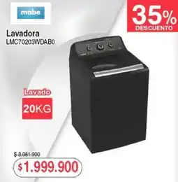 Ktronix Mabe Lavadora oferta
