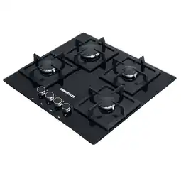 Alkomprar Cubierta CHALLENGER 60cms 4 Puestos Gas Natural SQ6762 Negro oferta